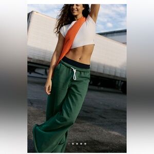 Free People For the Win Wide Leg Pants
